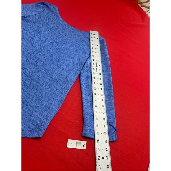 NWT T By Talbots Blue Sweater Top Blouse Size Medium New - Picture 4 of 8